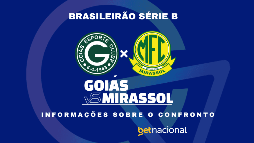 Goiás x Mirassol Série B 2024