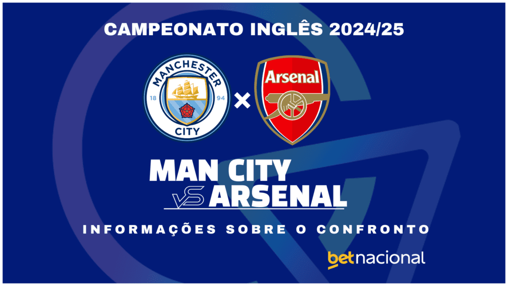 Man City x Arsenal - Premier League 2024/25