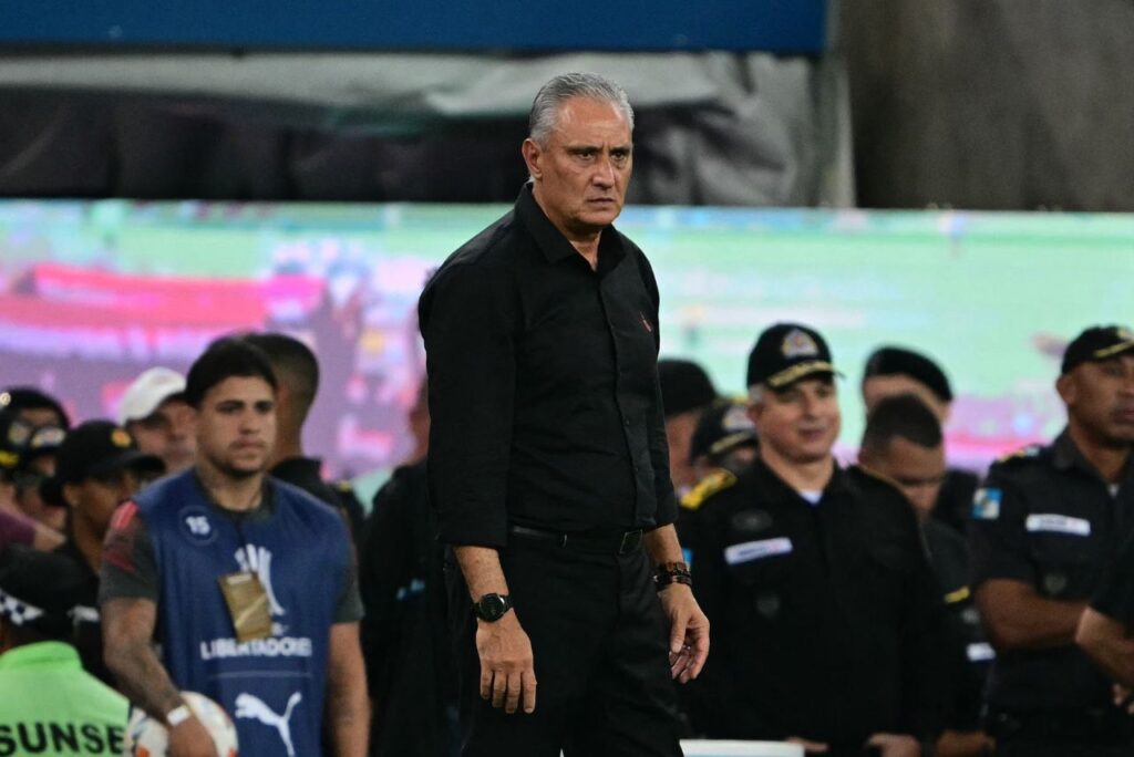 Tite, treinador do Flamengo (Foto: Mauro Pimentel/AFP)