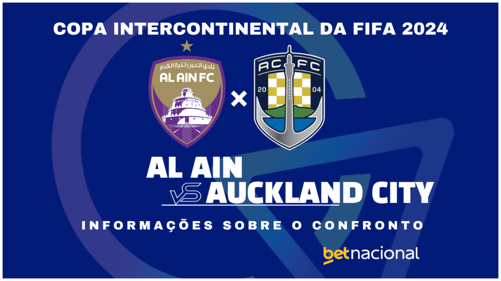 Al Ain x Auckland City - Copa Intercontinental da FIFA 2024