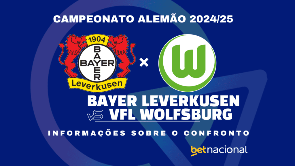 Leverkusen x Wolfsburg Campeonato Alemão 2024 2025