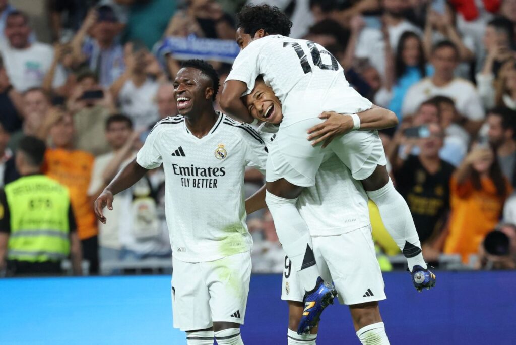 Real Madrid venceu de virada o Espanyol (Foto: Thomas Coex/AFP)