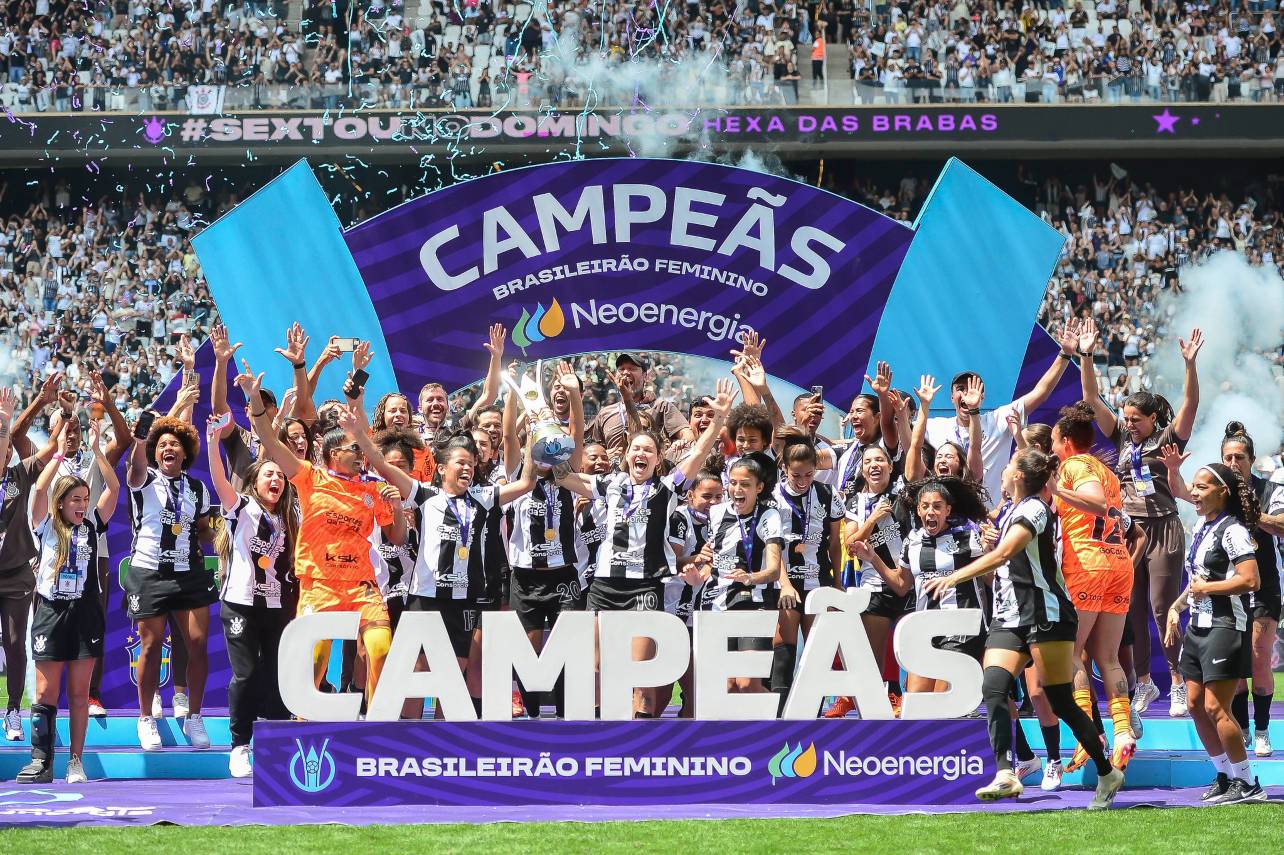 O Corinthians é o maior campeão do Brasileirão Feminino - Foto: Staff Images/CBF/Mauro Horita