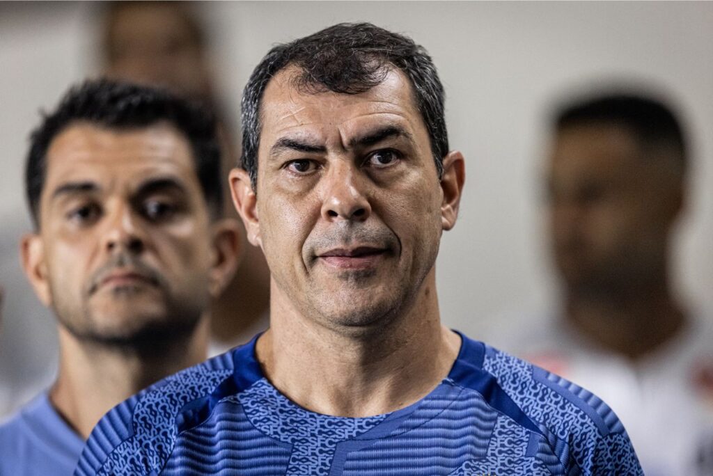 Fábio Carille, técnico do Santos