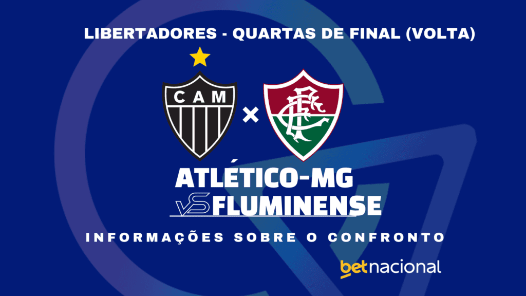 Atlético-MG x Fluminense Libertadores 2024