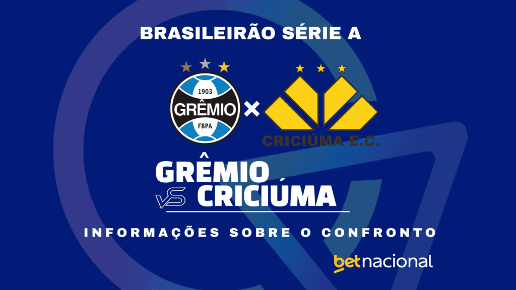 Grêmio x Criciúma Série A 2024