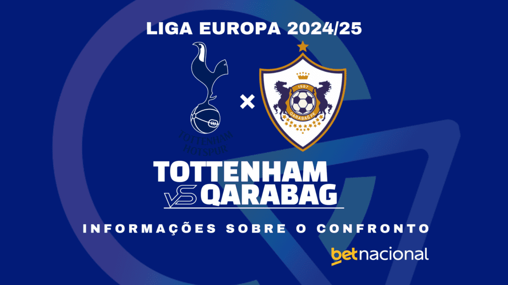 Tottenham x Qarabag - Liga Europa 2024/25