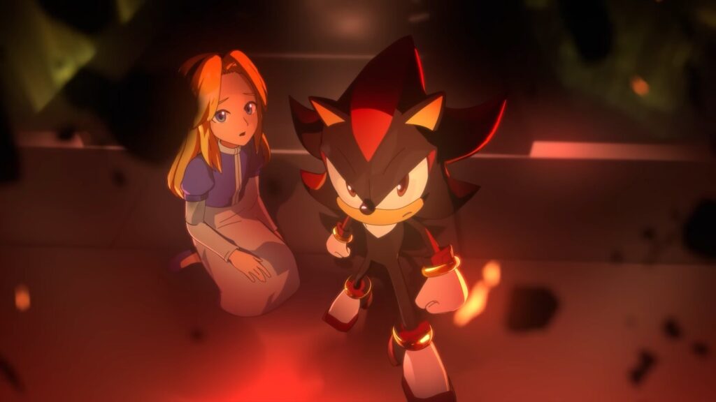 Imagem de Sonic X Shadow Generations: Dark Beginnings, que teve novidades no Sonic Central