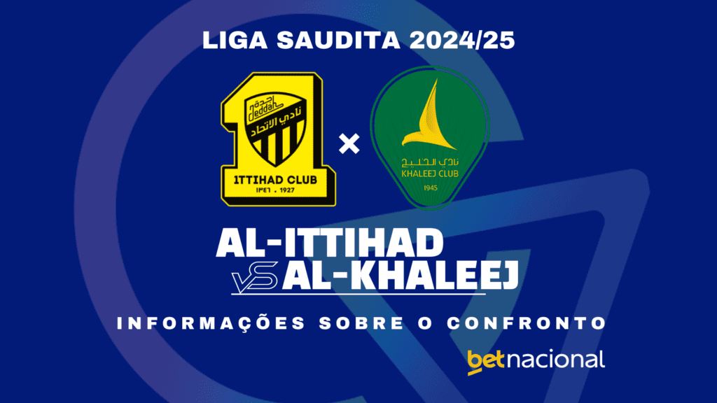 Al-Ittihad x Al-Khaleej - Liga Saudita 2024/25