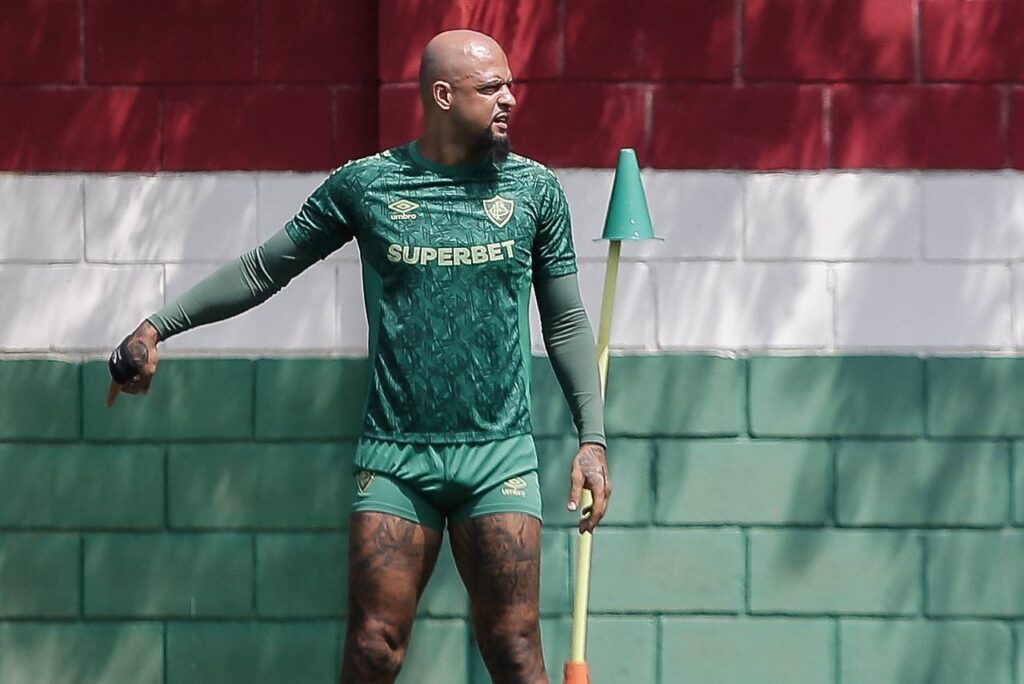 Felipe Melo negou as acusações contra ele. Foto: Lucas Merçon/Fluminense