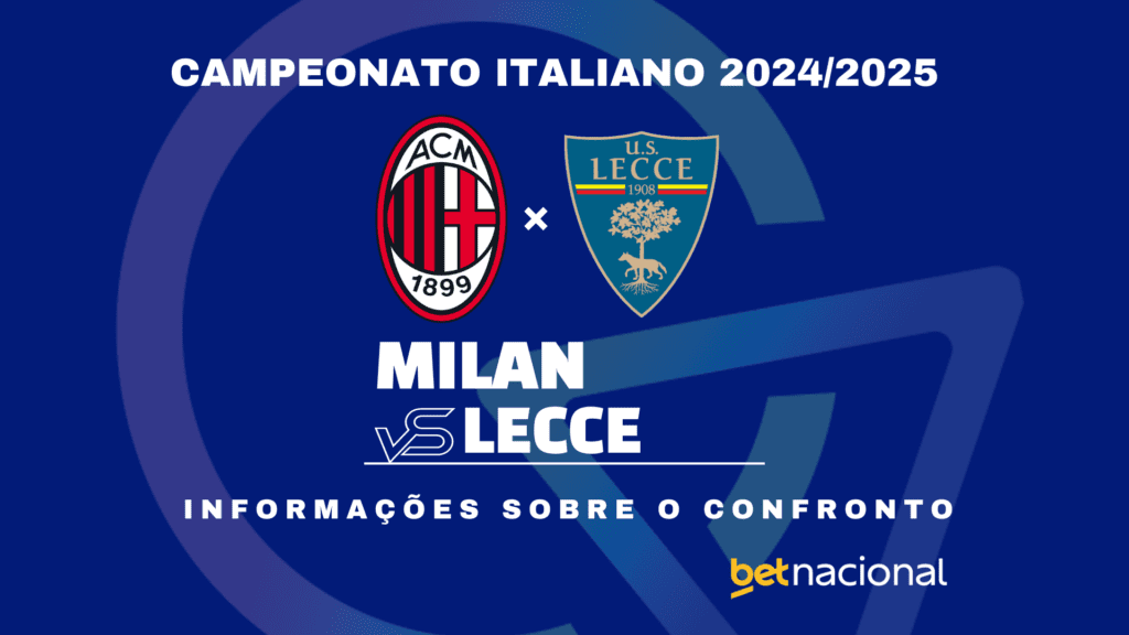 Milan x Lecce Campeonato Italiano 2024-2025