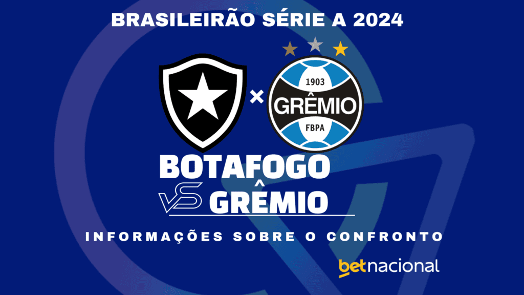 Botafogo x Grêmio Série A 2024