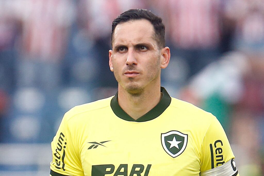 Gatito Fernández, goleiro reserva do Botafogo (Foto: Vitor Silva/BFR)