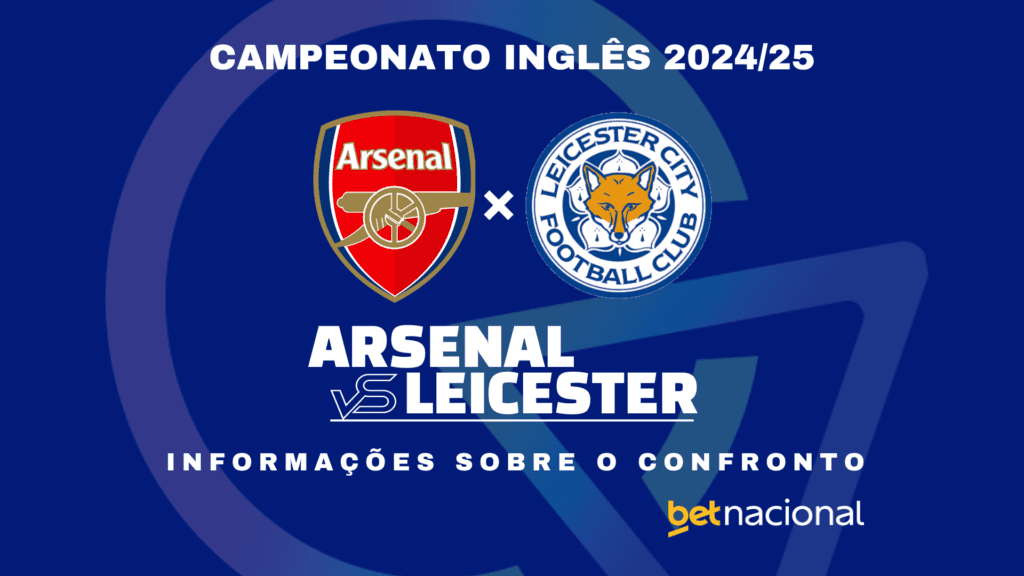 Arsenal x Leicester - Premier League 2024/25