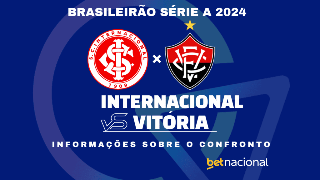 Internacional x Vitória Série A 2024