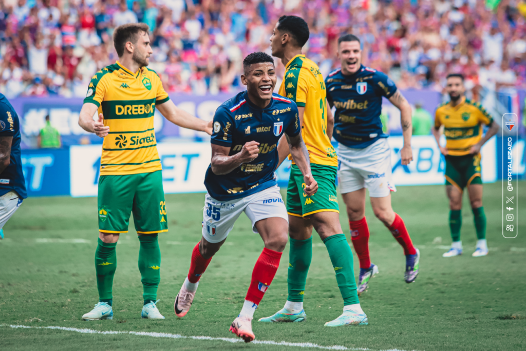 Hércules marcou o gol da vitória do Fortaleza ante Cuiabá