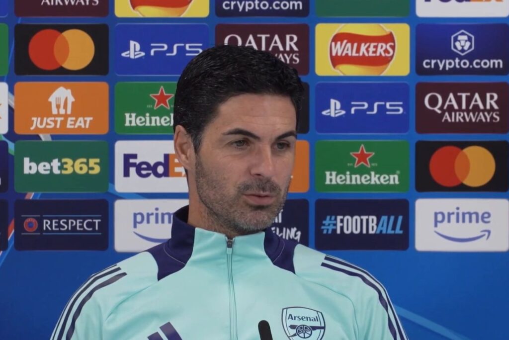 Mikel Arteta, técnico do Arsenal