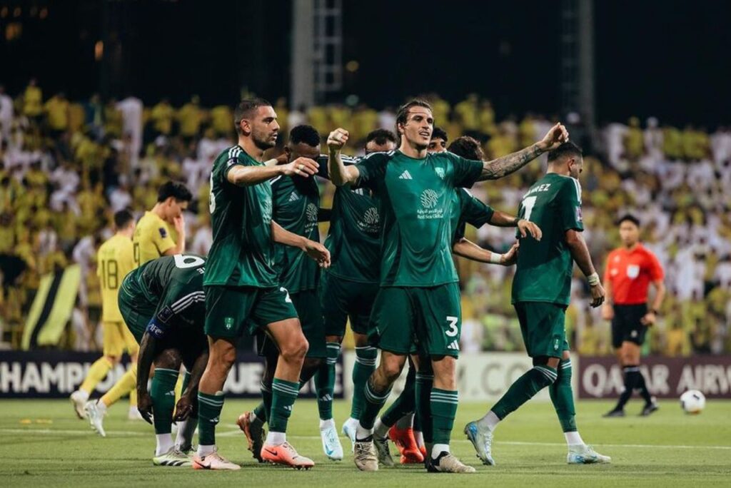 Al-Ahli venceu o Al Wasl pela Champions AFC (Foto: Reprodução)