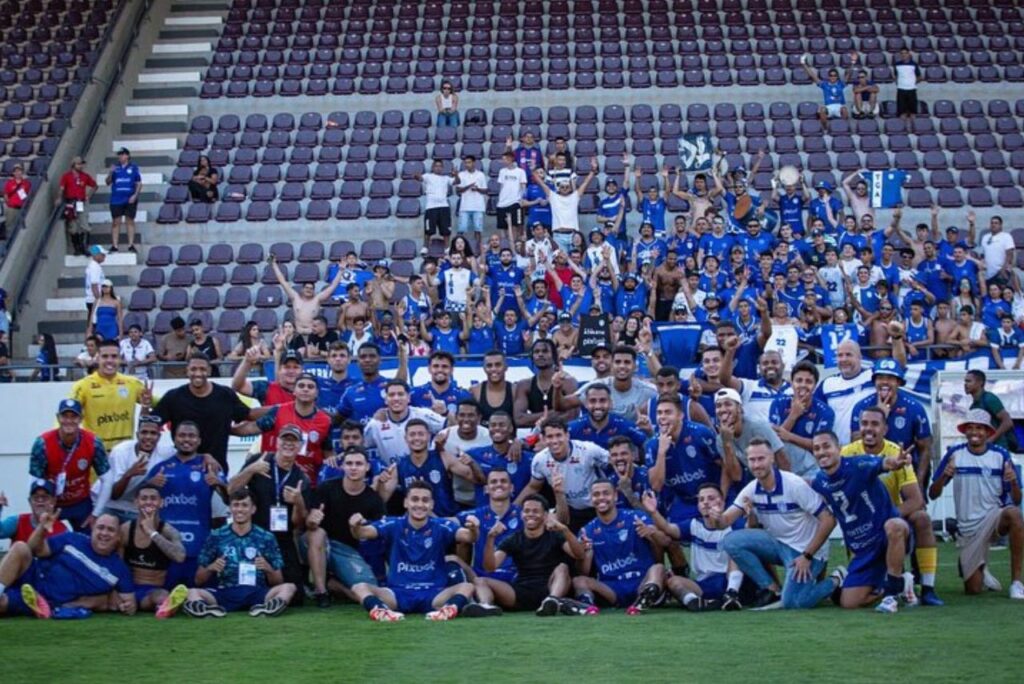 Monte Azul garantiu vaga na final da Copa Paulista 2024 (Foto: Reprodução)