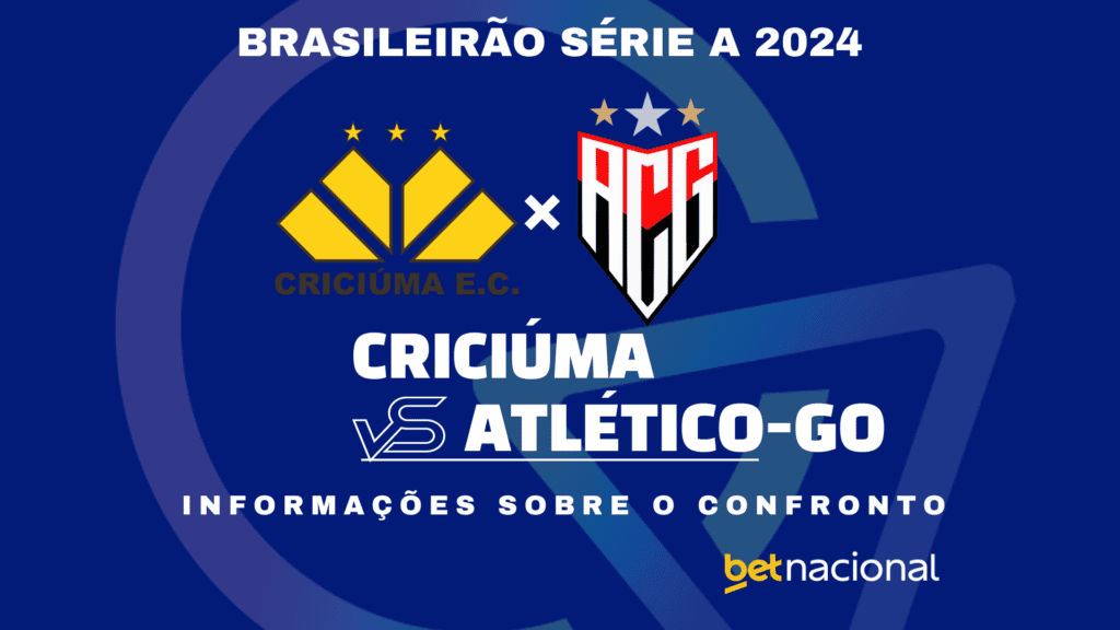 Criciúma x Atlético-GO Série A 2024