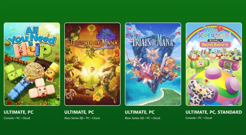 Jogos já disponíveis no Xbox Game Pass