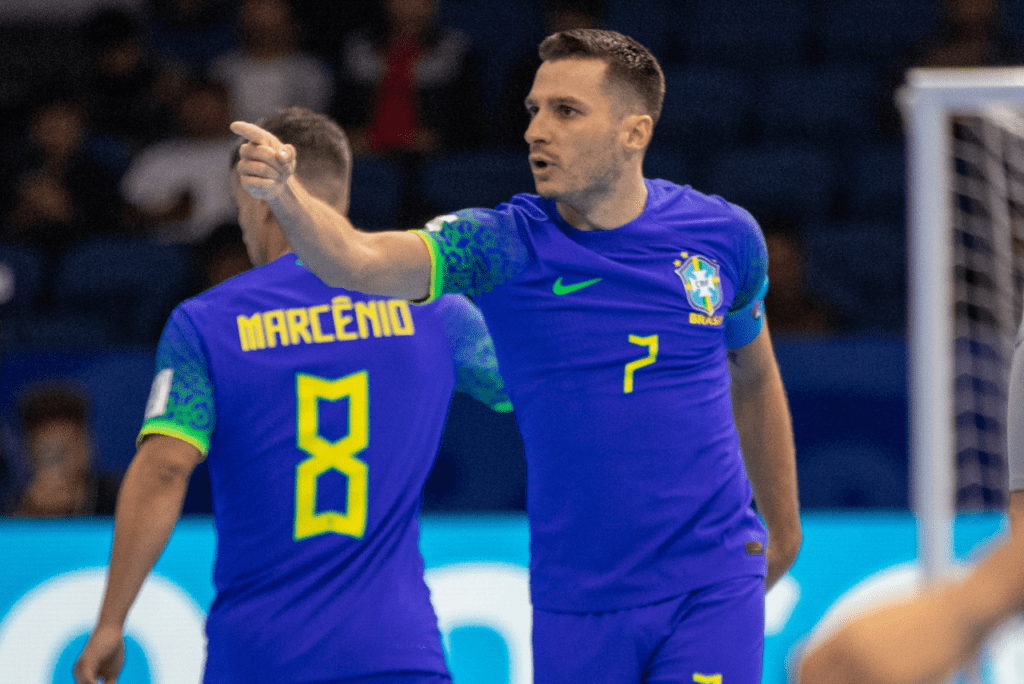 Capitão do Brasil, Dyego foi a estrela do jogo