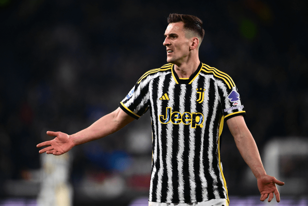 Milik, atacante polonês da Juvetus