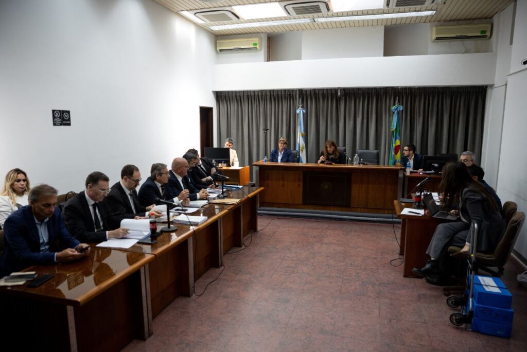 Julgamento por morte de Maradona na Argentina (Foto: Tomas Cuesta/AFP)