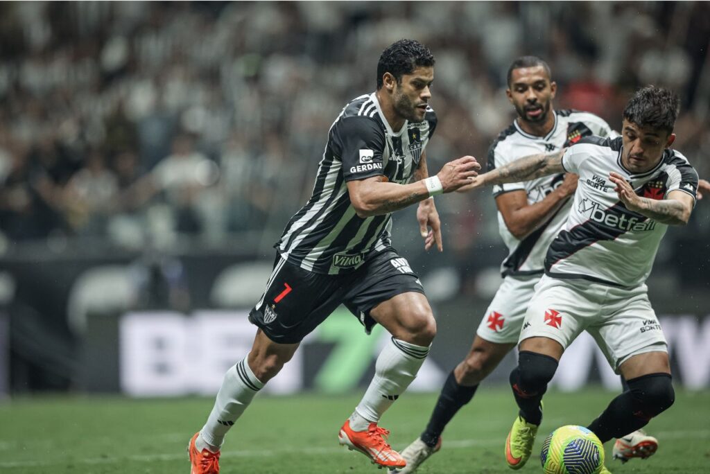 Atlético-MG venceu o Vasco no jogo de ida das semifinais da Copa do Brasil