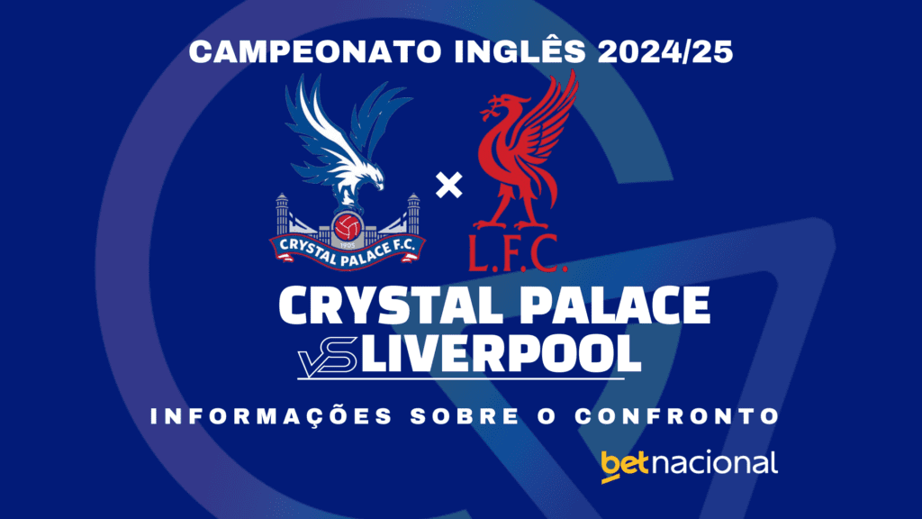 Crystal Palace x Liverpool - Premier League 2024/25