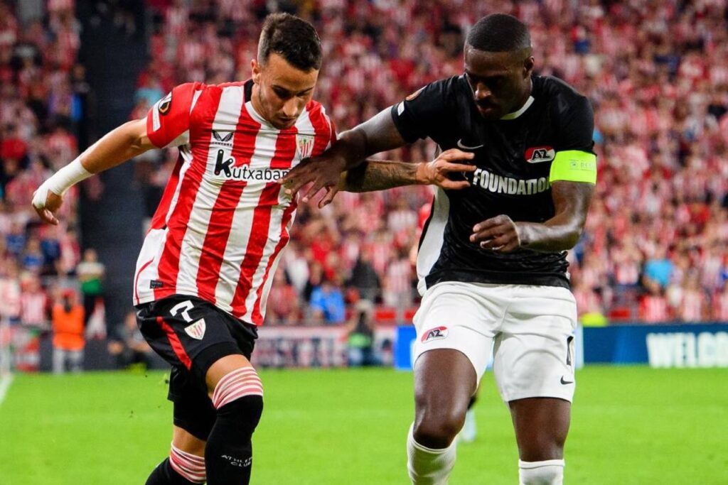 Athletic Bilbao venceu a partida da Liga Europa. Foto: Reprodução/Facebook