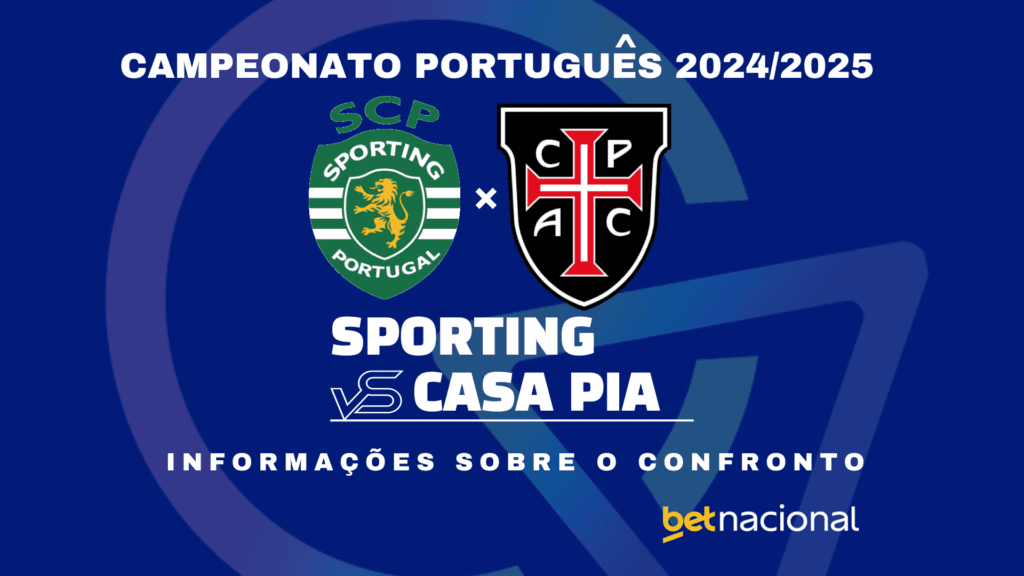 Sporting x Casa Pia Campeonato Português 2024-2025