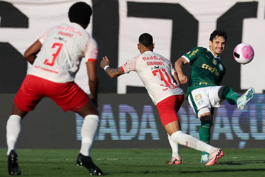 Palmeiras e Bragantino não saíram do 0x0. Foto: Cesar Greco/Palmeiras