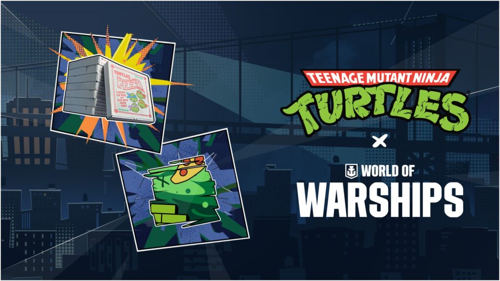 Tartarugas Ninjas x World of Warships