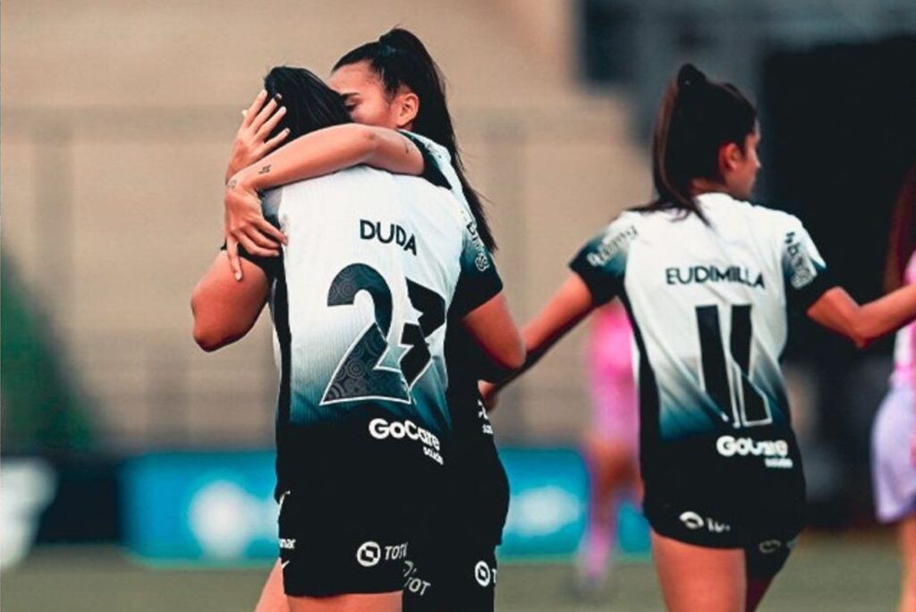 Corinthians goleou o Adiffem pela Libertadores Feminina (Foto: Reprodução)