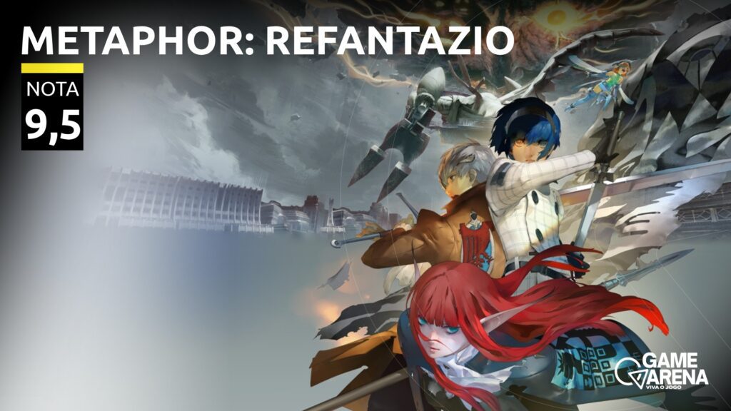 Nota de Metaphor ReFantazio pelo Game Arena