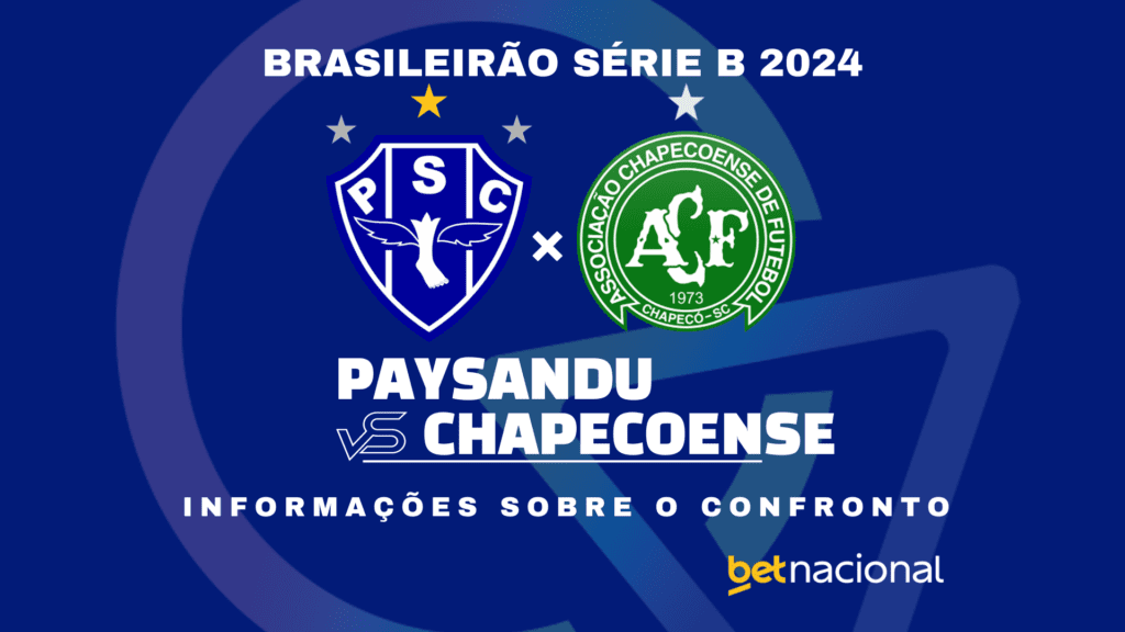 Paysandu x Chapecoense Série B 2024