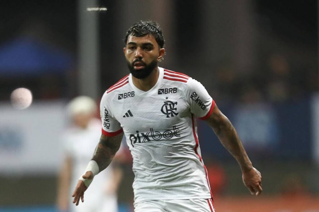 Gabigol voltou a ser titular na equipe do Flamengo. Foto: Reprodução/Facebook