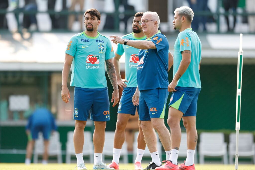 Treino da Seleção Brasileira