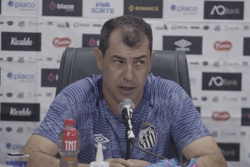 Fábio Carille, técnico do Santos