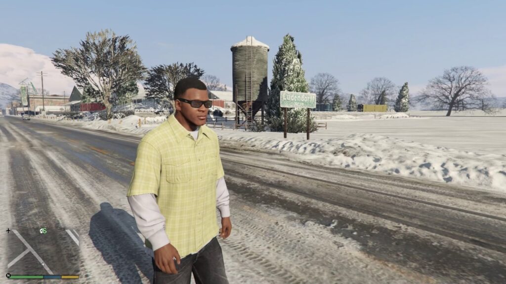 GTA Online Mapa de neve