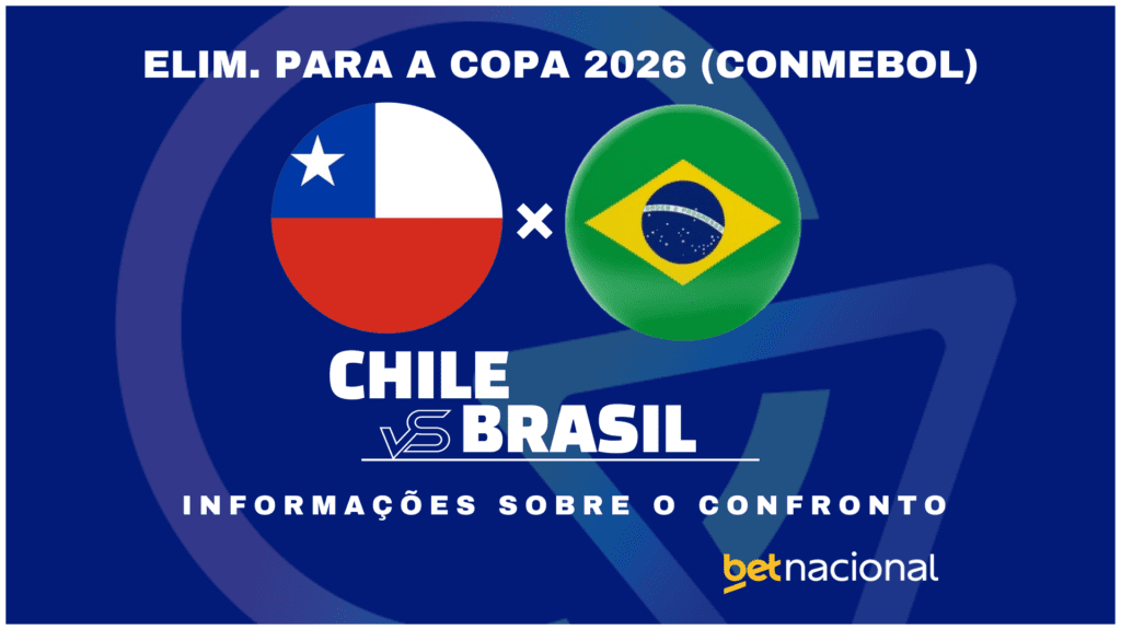 Chile x Brasil - Eliminatórias para a Copa do Mundo 2026