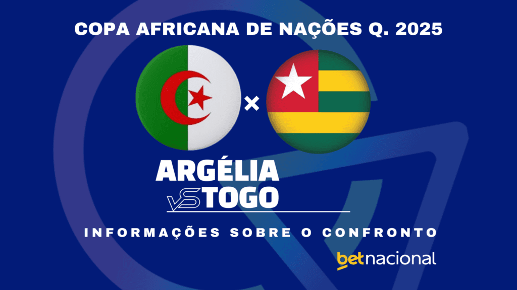 Argélia x Togo - Eliminatórias para a Copa Africana de Nações 2025