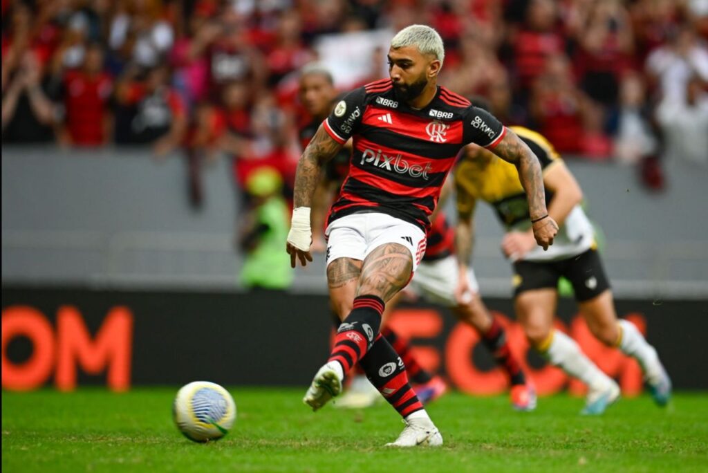 Gabigol, atacante do Flamengo (Foto: Marcelo Cortes/CRF)