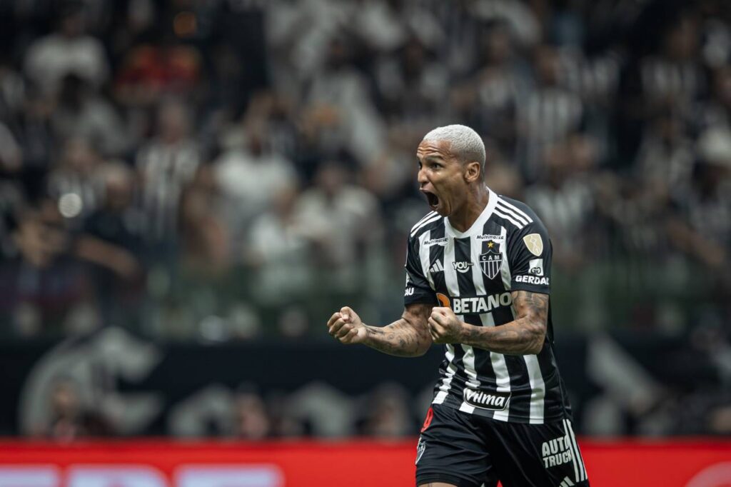 Deyverson foi vendido pelo Cuiabá ao Atlético-MG na janela do meio do ano. Foto: Pedro Souza, Atlético-MG