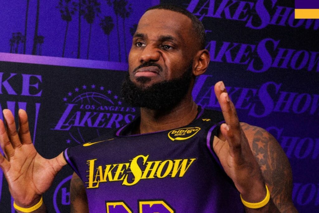 Novo uniforme do Los Angeles Lakers (Foto: Divulgação)