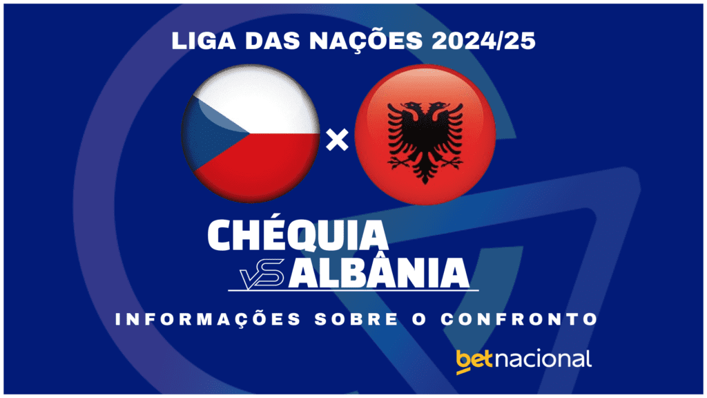 Chéquia x Albânia - Liga das Nações UEFA 2024/25