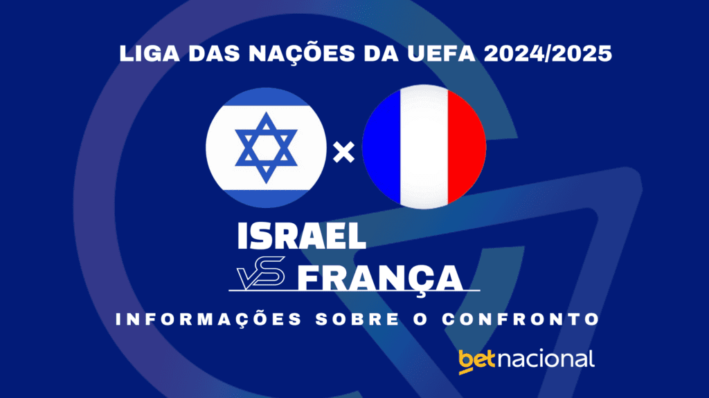 Israel x França Liga das Nações 2024-2025