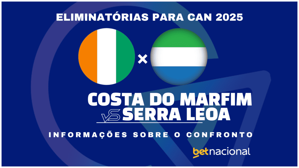 Costa do Marfim x Serra Leoa - Elim. da CAN 2025