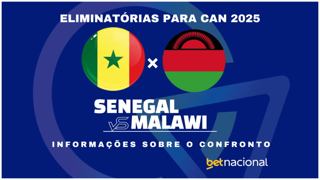 Senegal x Malawi - Eliminatórias CAN 2025